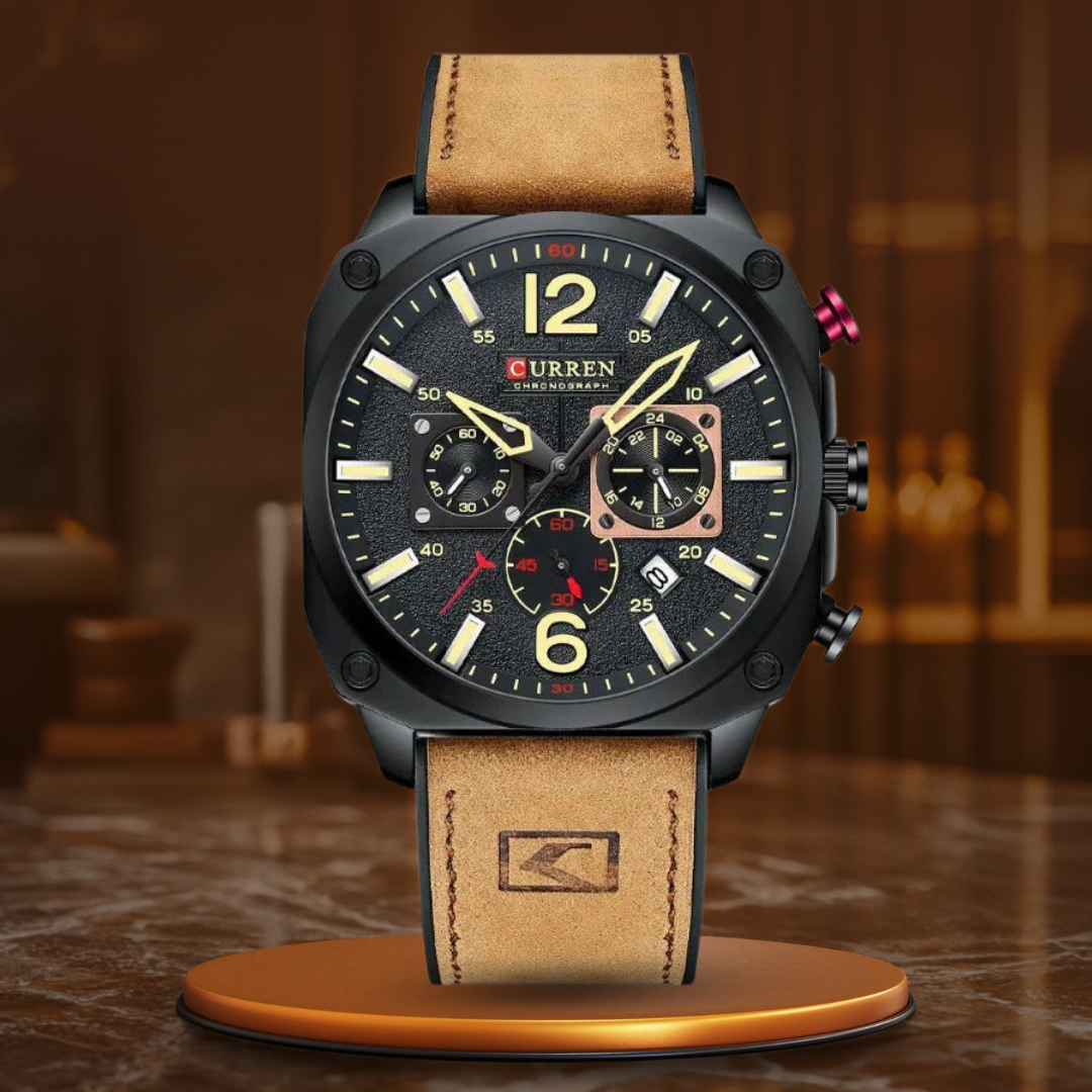 Daniel Portland™ Business Leather Quartz Watch