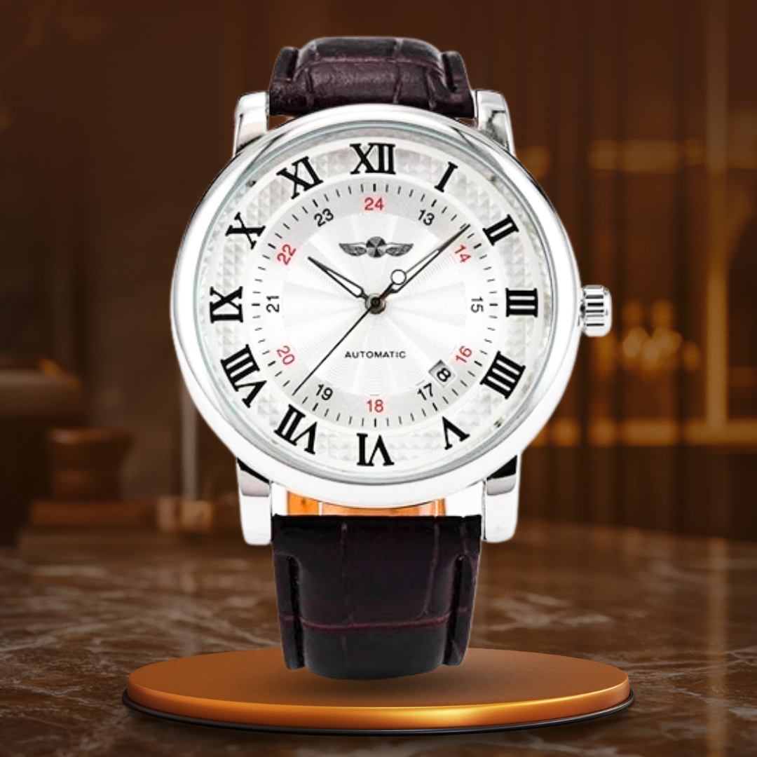 Daniel Portland™ Full Automatic Luxury Leather Watch