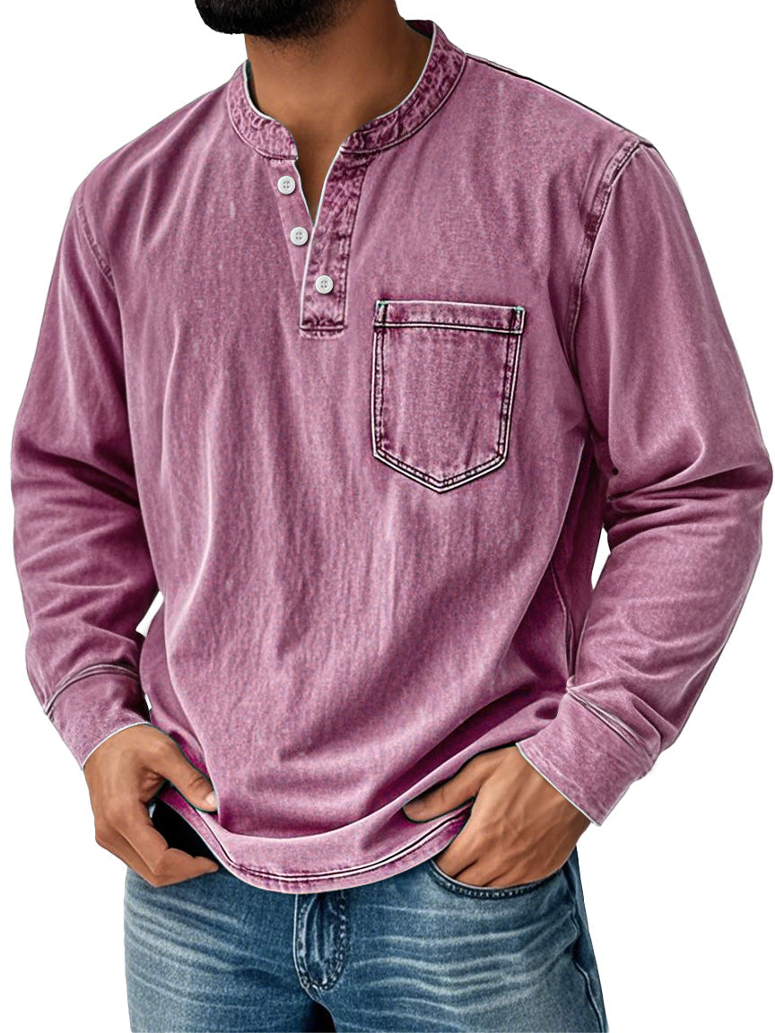 Levi™ I Men’s Casual Henley Shirt with Pocket