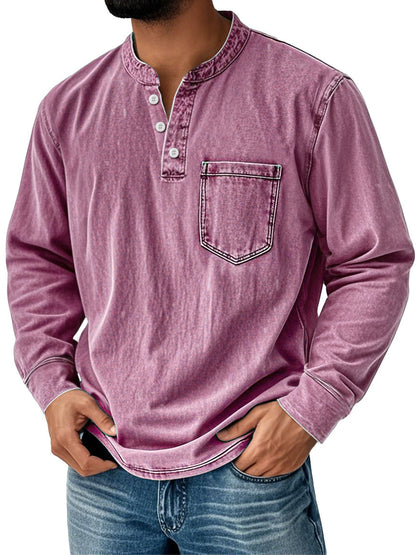 Levi™ I Men’s Casual Henley Shirt with Pocket