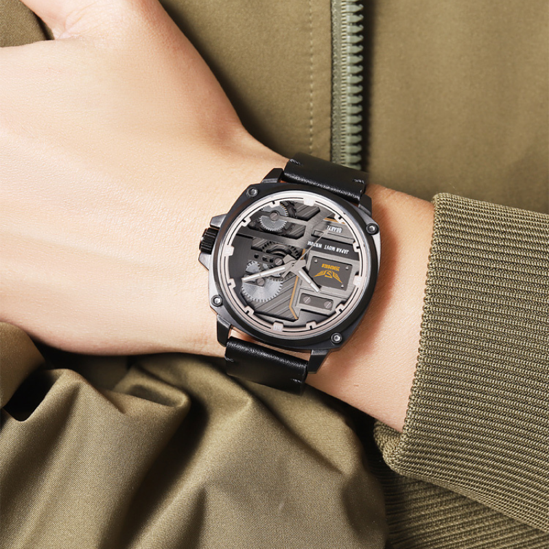 Daniel Portland™ Men’s Leather Quartz Watch