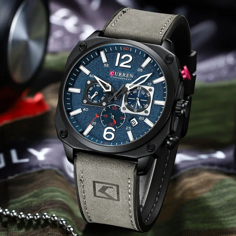 Daniel Portland™ Business Leather Quartz Watch
