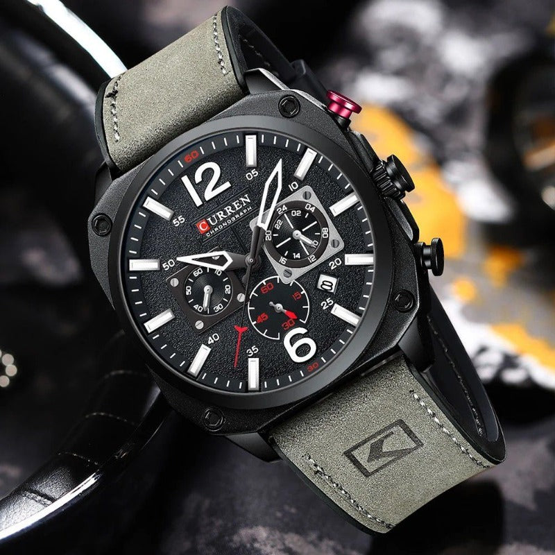 Daniel Portland™ Business Leather Quartz Watch