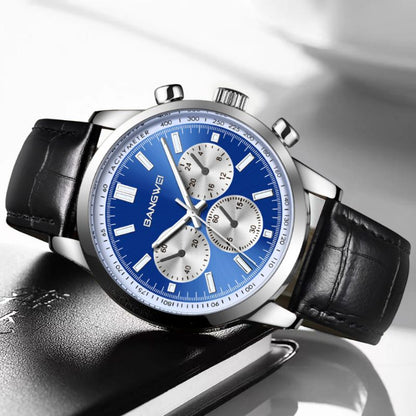 Daniel Portland™ Military Sport Casual Leather Quartz Watch