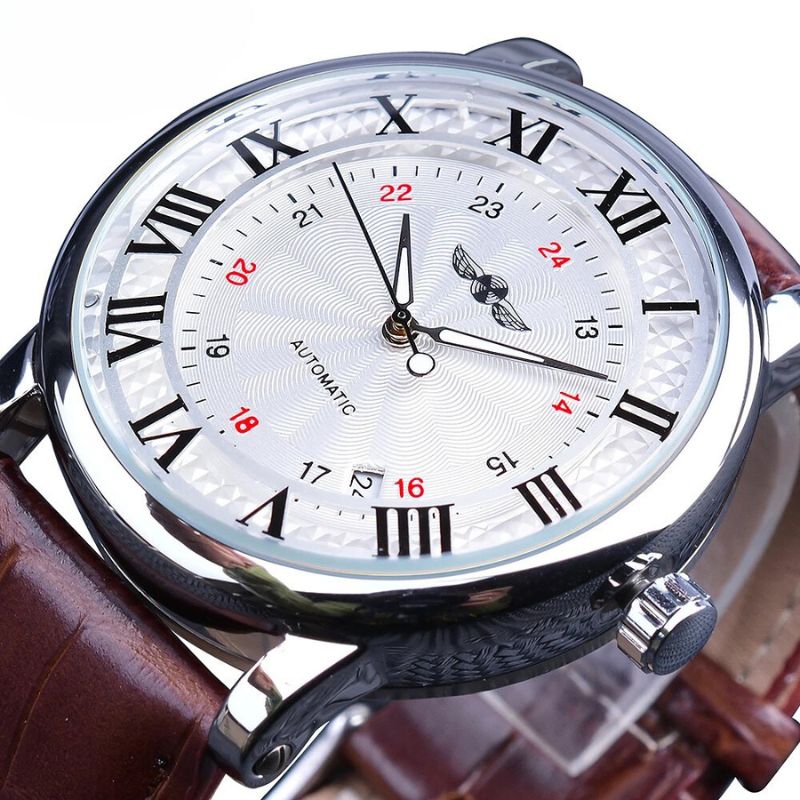 Daniel Portland™ Full Automatic Luxury Leather Watch