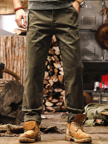 DANIEL PORTLAND I Men's Rugged Workwear Straight-Leg Utility Pants