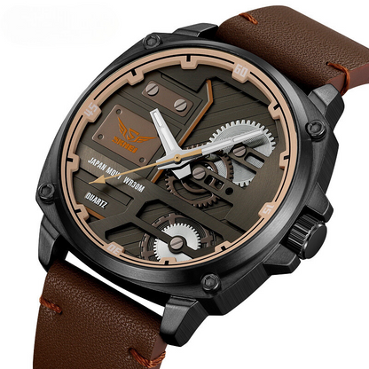 Daniel Portland™ Men’s Leather Quartz Watch
