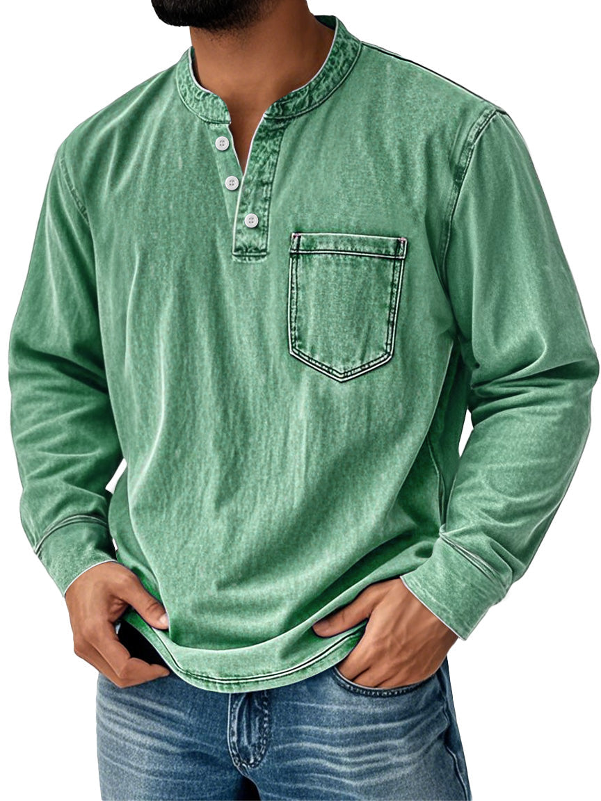 Levi™ I Men’s Casual Henley Shirt with Pocket