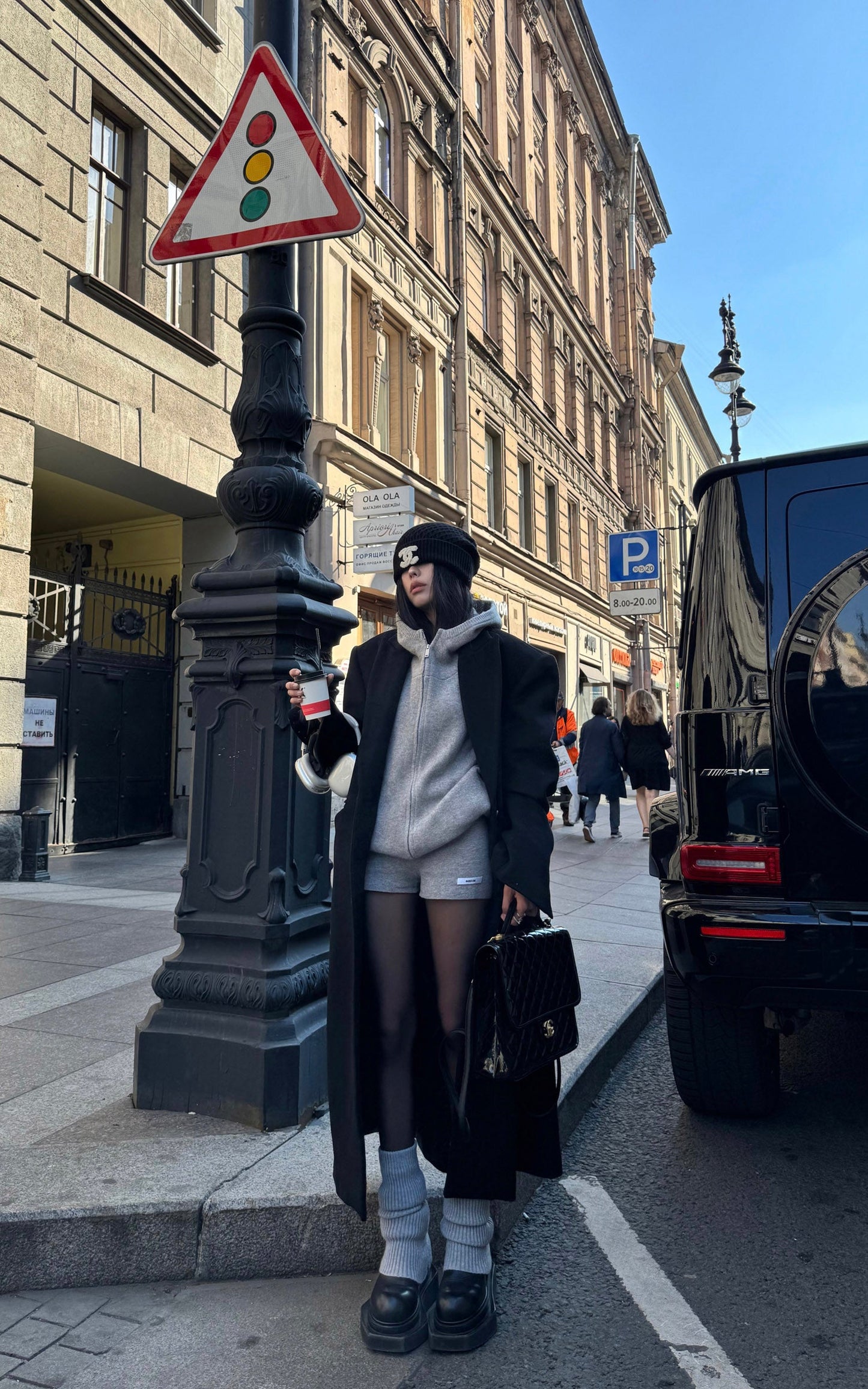 DANIEL PORTLAND™ I  Oversized Hoodie & Shorts Set - Streetwear-Inspired Design