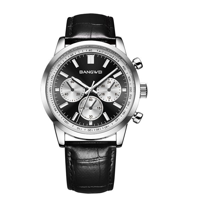 Daniel Portland™ Military Sport Casual Leather Quartz Watch