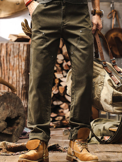 DANIEL PORTLAND I Men's Rugged Workwear Straight-Leg Utility Pants