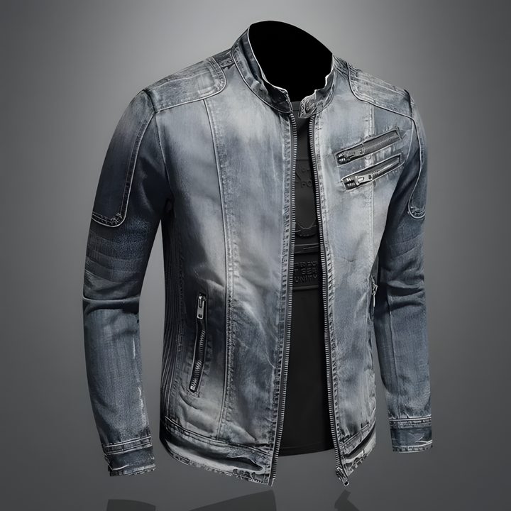Alexo Jacket for Men with Classic Biker Style