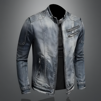 Alexo Jacket for Men with Classic Biker Style