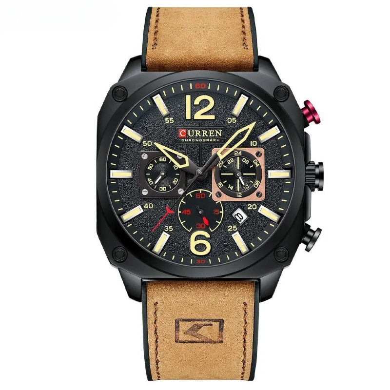 Daniel Portland™ Business Leather Quartz Watch