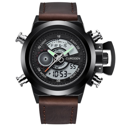 Daniel Portland™ Dual-Time Fashion Chronograph Watch