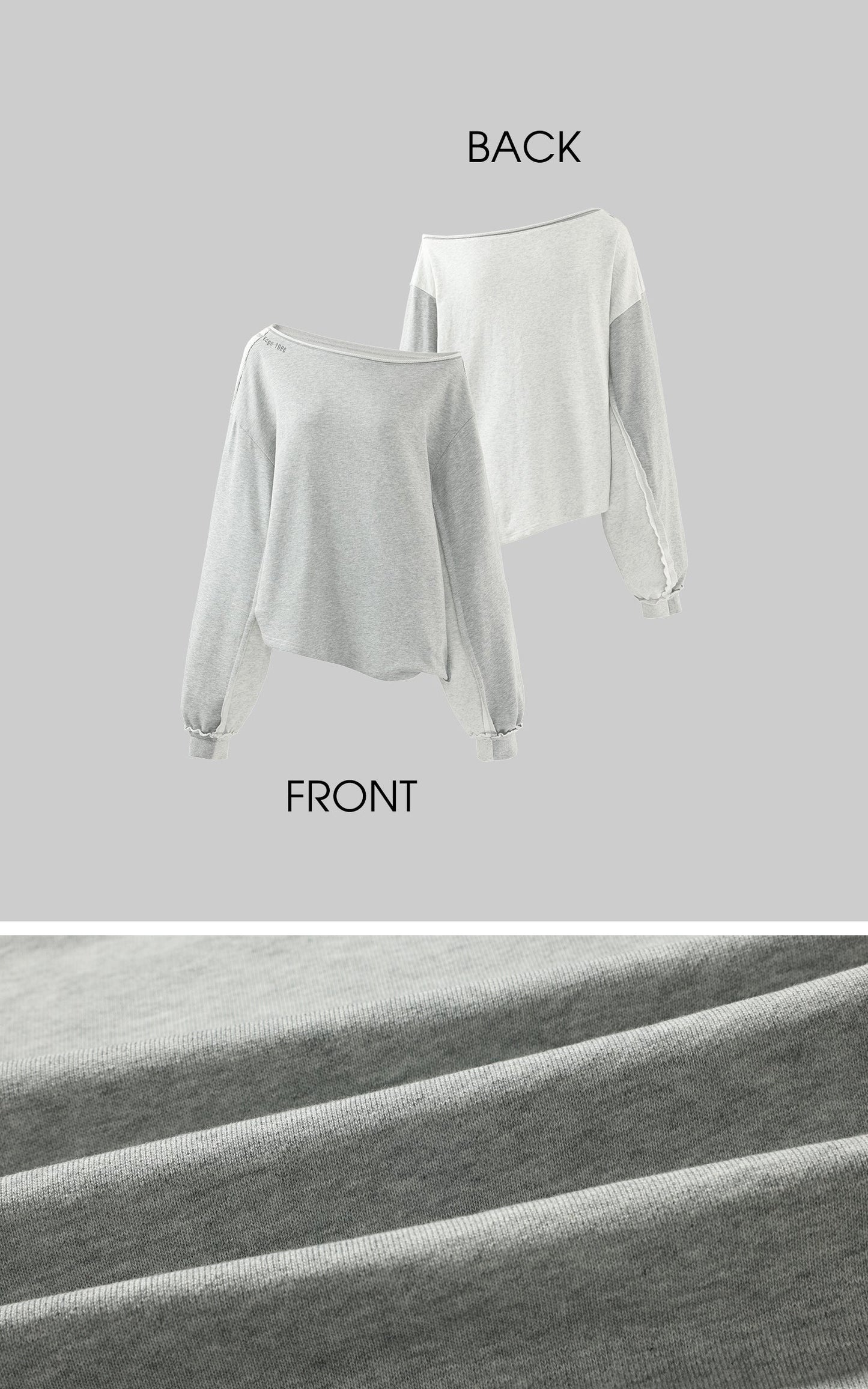 DANIEL PORTLAND™ I  Layered Mini Skirt with Contrast Drawstring Waist and Sporty Cotton Shorts