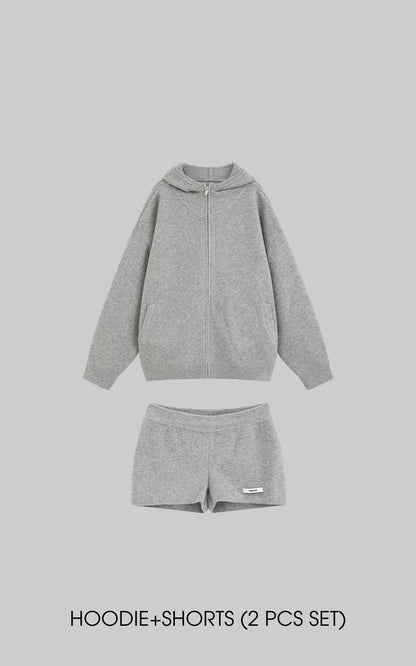 DANIEL PORTLAND™ I  Oversized Hoodie & Shorts Set - Streetwear-Inspired Design
