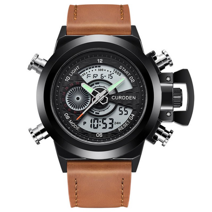 Daniel Portland™ Dual-Time Fashion Chronograph Watch