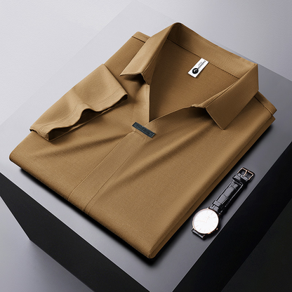 Cornelio Cotton and Silk Polo Shirt