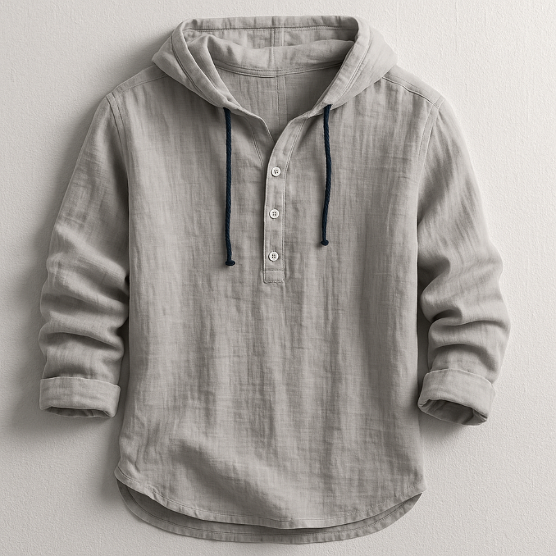 NEWPORT RESERVE I LUXURY HOODED SHIRT