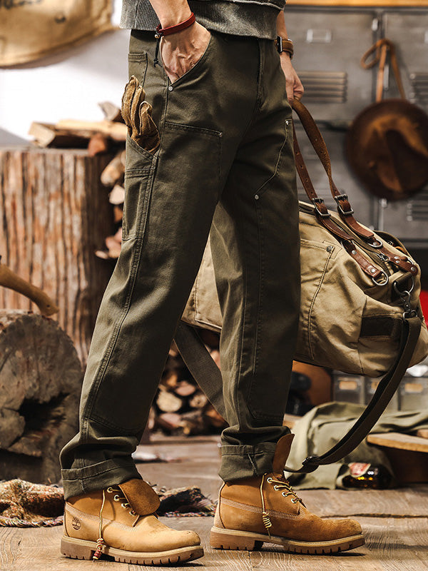 DANIEL PORTLAND I Men's Rugged Workwear Straight-Leg Utility Pants