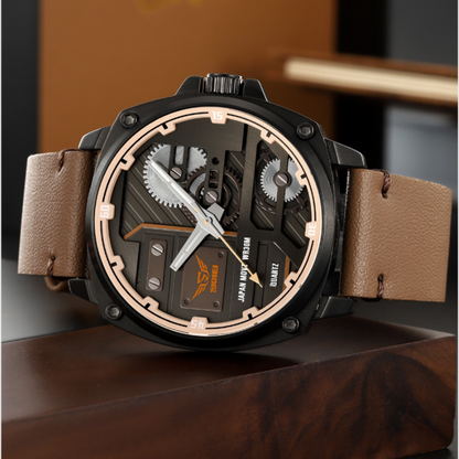 Daniel Portland™ Men’s Leather Quartz Watch