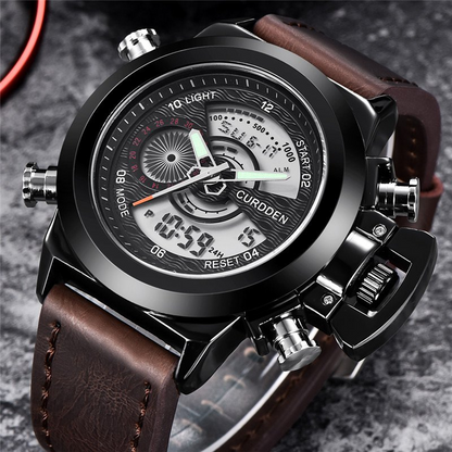 Daniel Portland™ Dual-Time Fashion Chronograph Watch