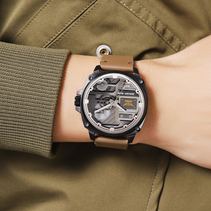 Daniel Portland™ Men’s Leather Quartz Watch