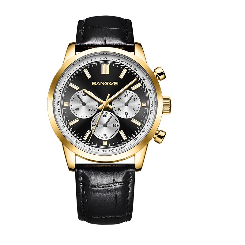 Daniel Portland™ Military Sport Casual Leather Quartz Watch