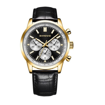 Daniel Portland™ Military Sport Casual Leather Quartz Watch