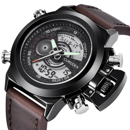 Daniel Portland™ Dual-Time Fashion Chronograph Watch