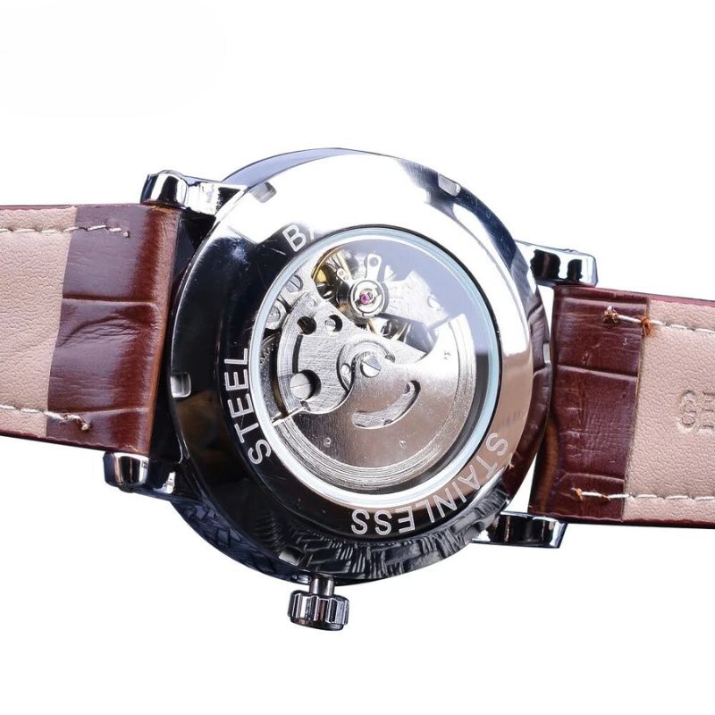 Daniel Portland™ Full Automatic Luxury Leather Watch