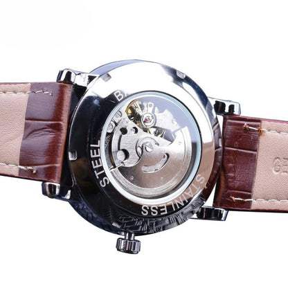 Daniel Portland™ Full Automatic Luxury Leather Watch