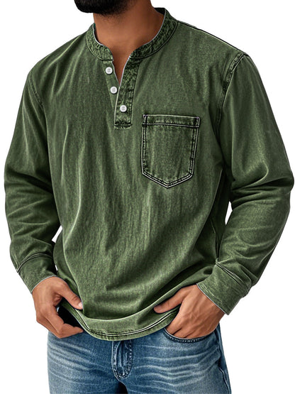 Levi™ I Men’s Casual Henley Shirt with Pocket
