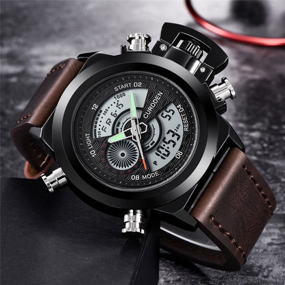Daniel Portland™ Dual-Time Fashion Chronograph Watch