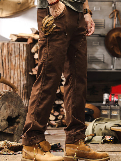 DANIEL PORTLAND I Men's Rugged Workwear Straight-Leg Utility Pants