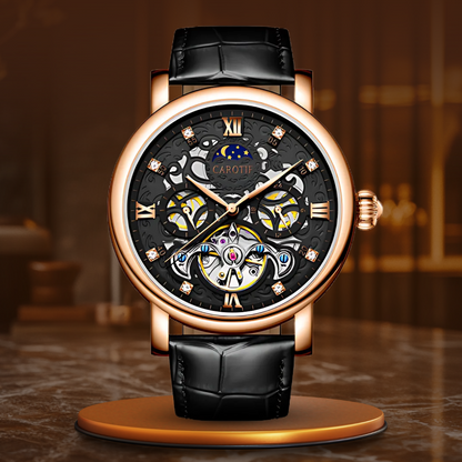 Daniel Portland™ Business Leather Automatic Mechanical Watch