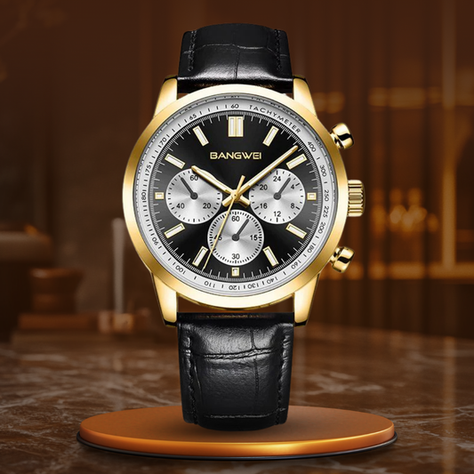 Daniel Portland™ Military Sport Casual Leather Quartz Watch