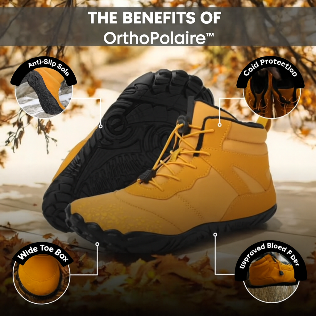 OrthoPolaire™ | Chaussures d'Hiver Orthopédiques (Unisexe)