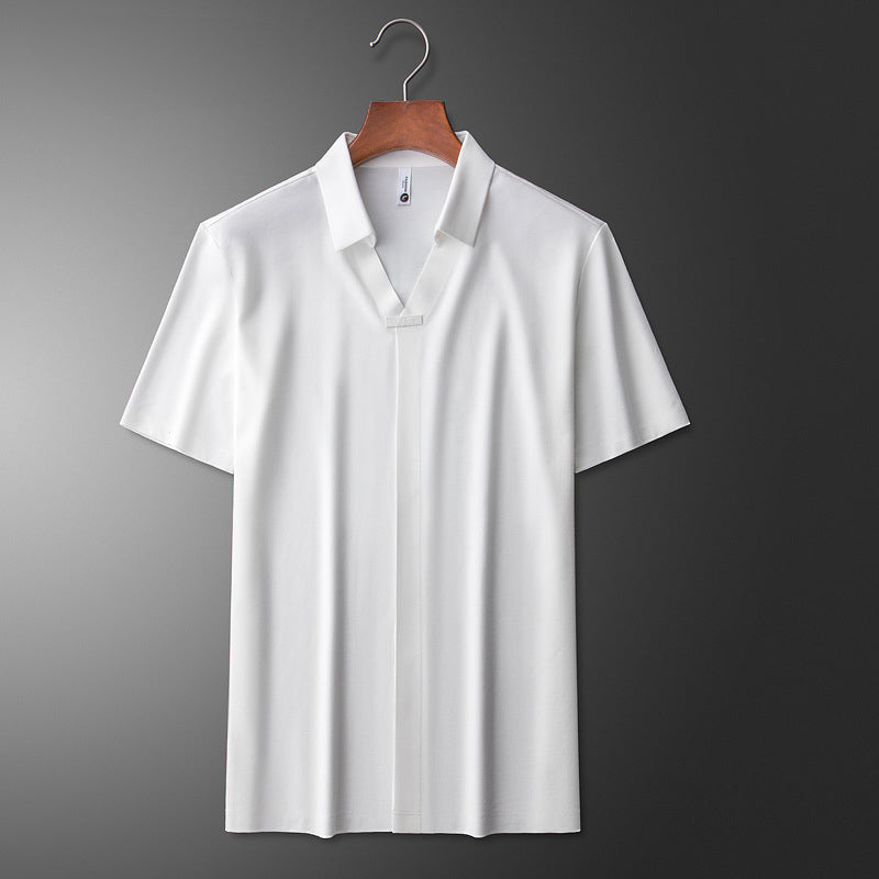 Cornelio Cotton and Silk Polo Shirt