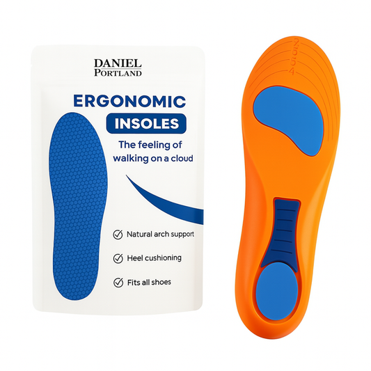 Pair of ergonomic insoles