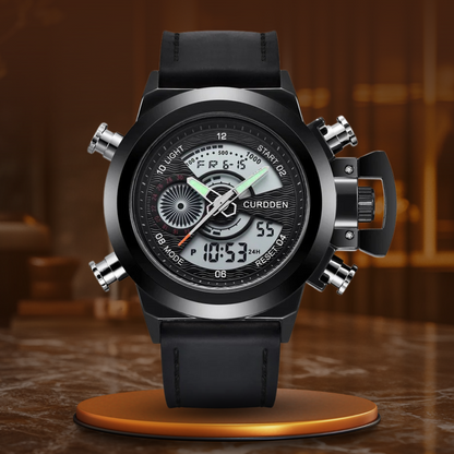 Daniel Portland™ Dual-Time Fashion Chronograph Watch