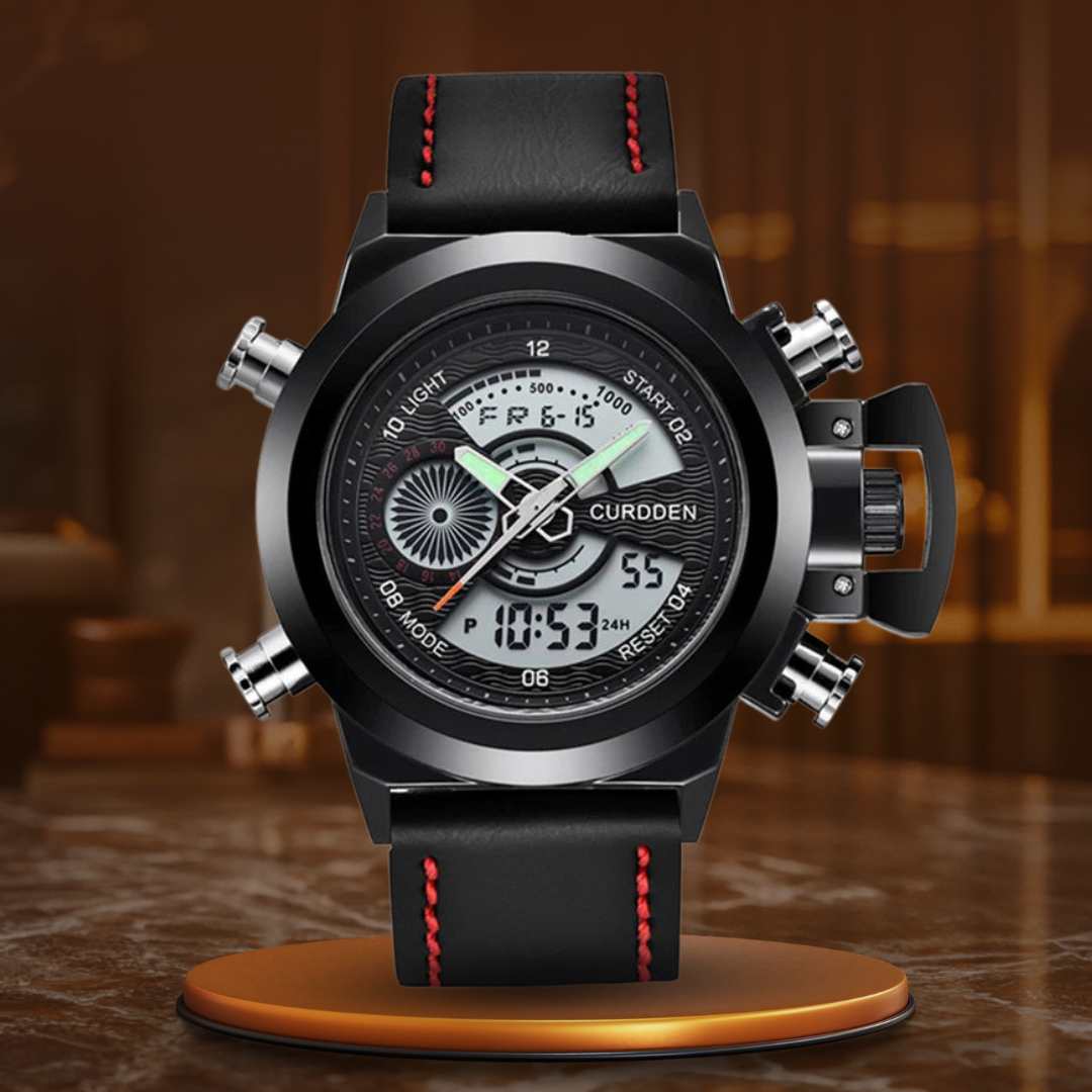 Daniel Portland™ Dual-Time Fashion Chronograph Watch