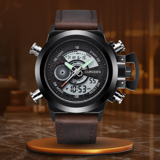 Daniel Portland™ Dual-Time Fashion Chronograph Watch