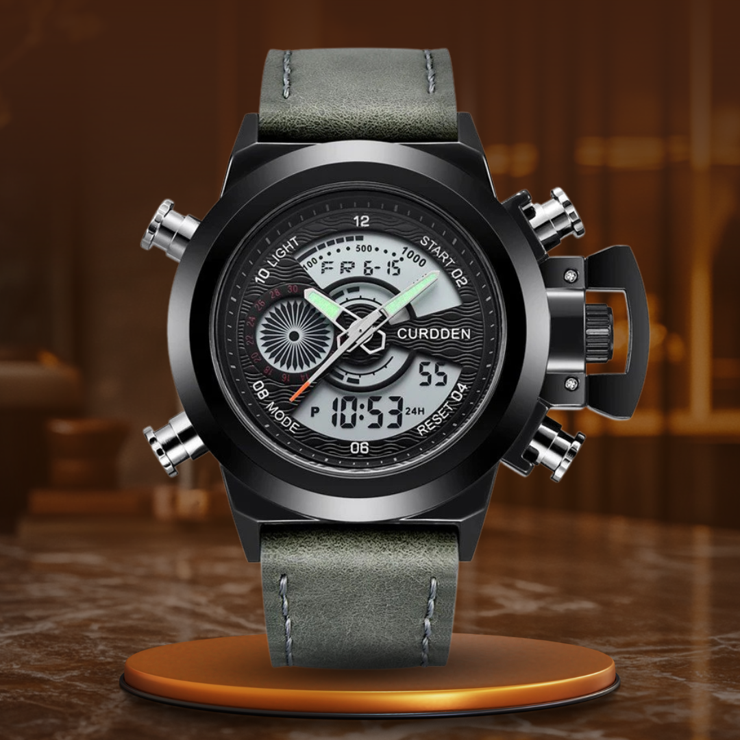 Daniel Portland™ Dual-Time Fashion Chronograph Watch