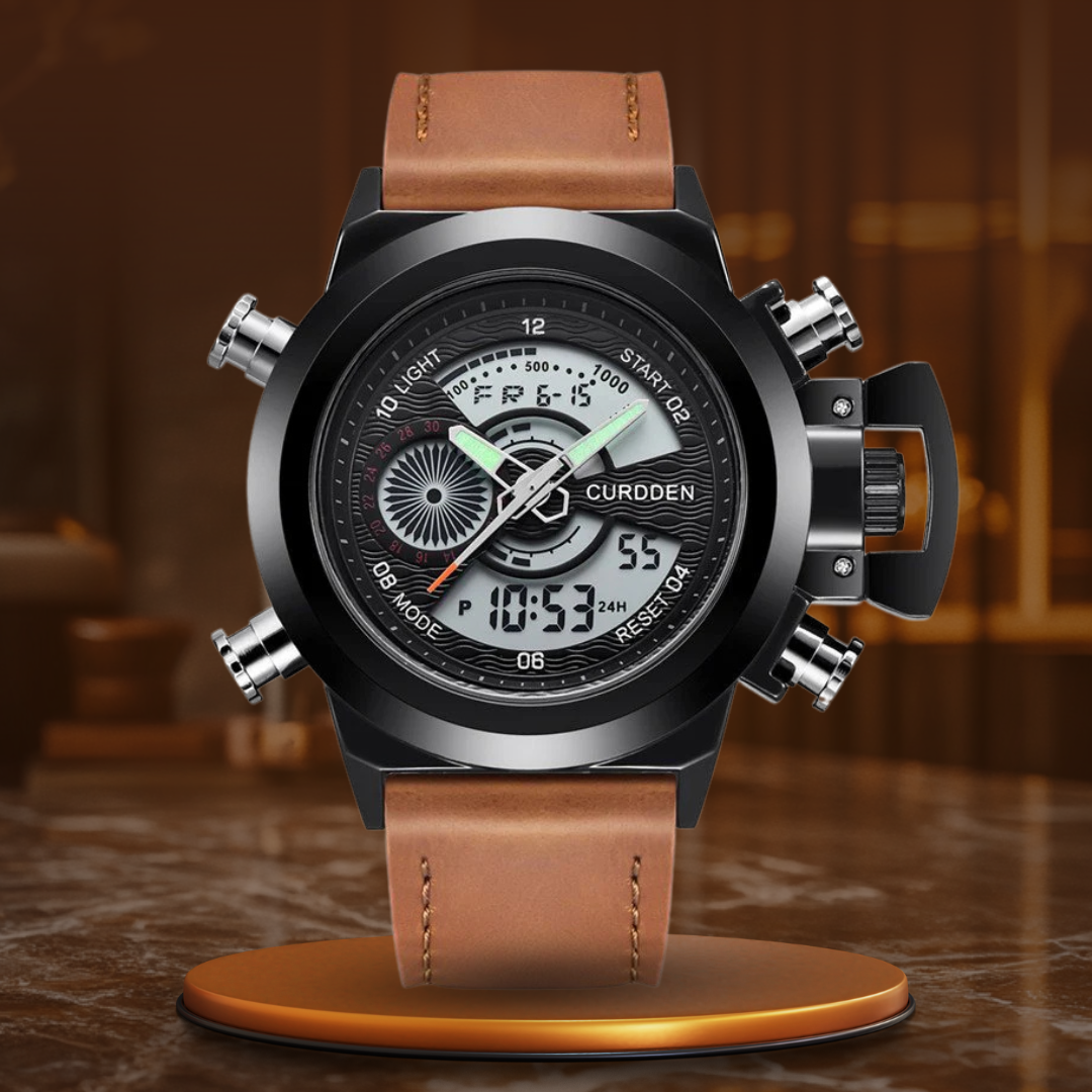 Daniel Portland™ Dual-Time Fashion Chronograph Watch