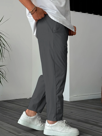 Vittorio™ | Elegant Tapered Trousers with Drawstring