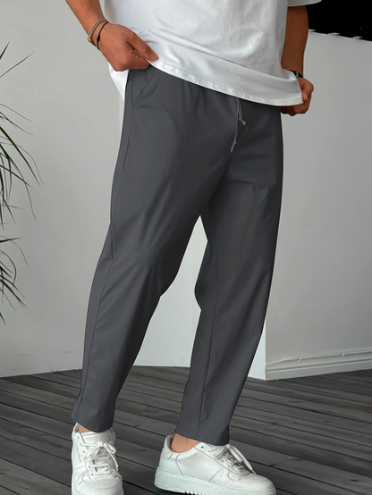 Vittorio™ | Elegant Tapered Trousers with Drawstring