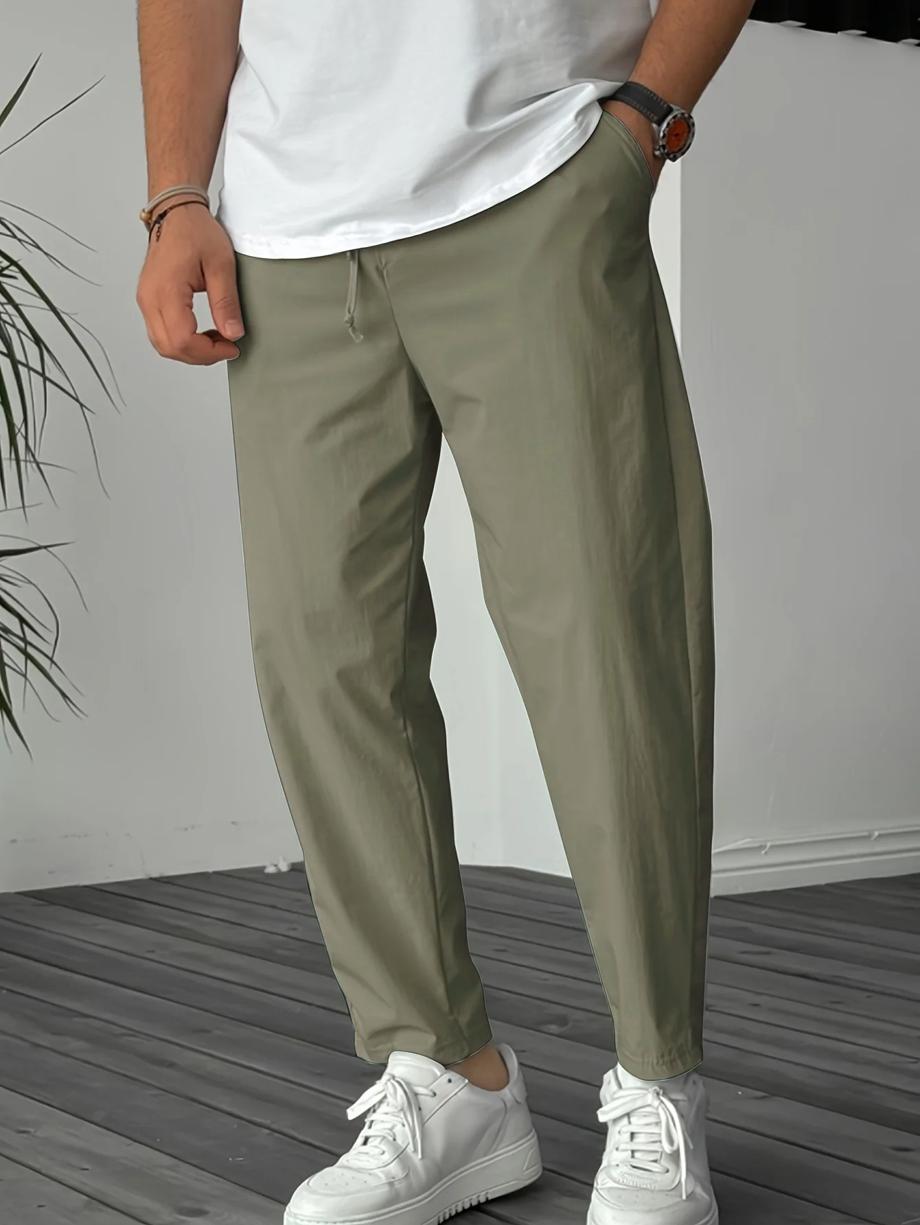 Vittorio™ | Elegant Tapered Trousers with Drawstring