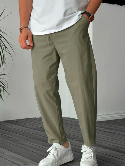 Vittorio™ | Elegant Tapered Trousers with Drawstring
